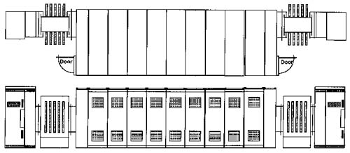 Double-ended unit substation